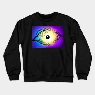 the eye of consciousness Crewneck Sweatshirt